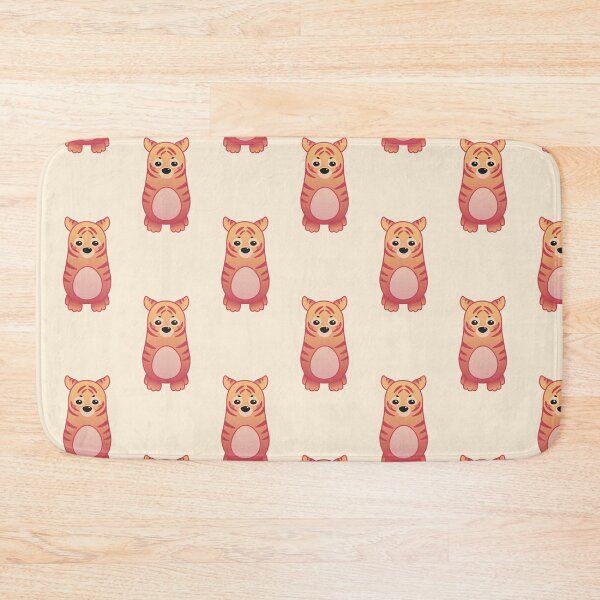 Item preview, Pattern of Cute Pastel Baby tiger - Kawaii Chibi illustration designed and sold by Agamaji.