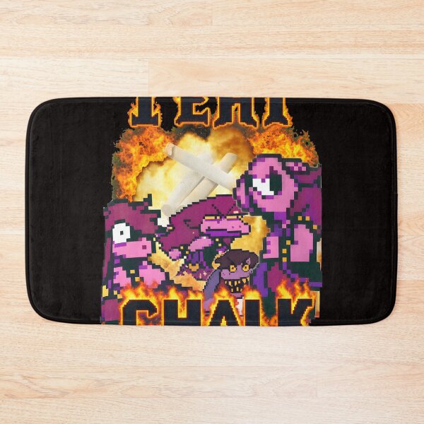 Item preview, Pixel Art Fiery "I EAT CHALK" Gaming designed and sold by Doublettadraw.