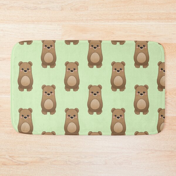 Item preview, Pattern of Cute Pastel Baby Bear - Kawaii Chibi illustration designed and sold by Agamaji.