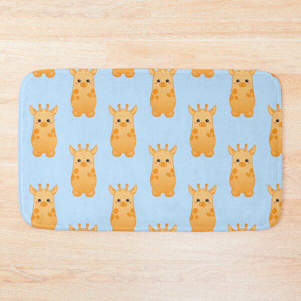 Item preview, Pattern of Cute Pastel Baby giraffe - Kawaii Chibi illustration designed and sold by Agamaji.