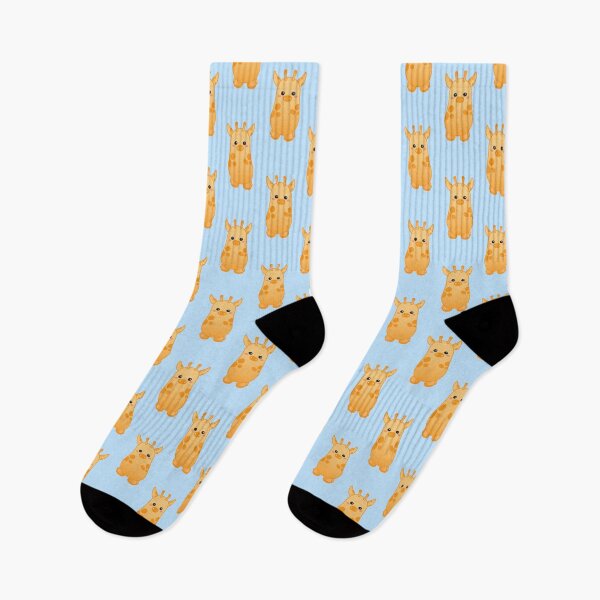 Item preview, Pattern of Cute Pastel Baby giraffe - Kawaii Chibi illustration designed and sold by Agamaji.