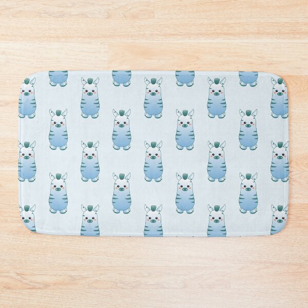 Item preview, Pattern of Cute Pastel Baby Zebra - Kawaii Chibi illustration designed and sold by Agamaji.