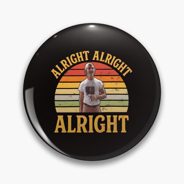 Item preview, Alright Alright Alright Retro Sunset designed and sold by Doublettadraw.