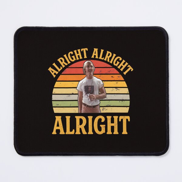 Item preview, Alright Alright Alright Retro Sunset designed and sold by Doublettadraw.