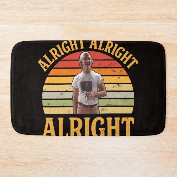 Item preview, Alright Alright Alright Retro Sunset designed and sold by Doublettadraw.