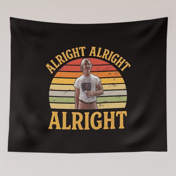 Item preview, Alright Alright Alright Retro Sunset designed and sold by Doublettadraw.