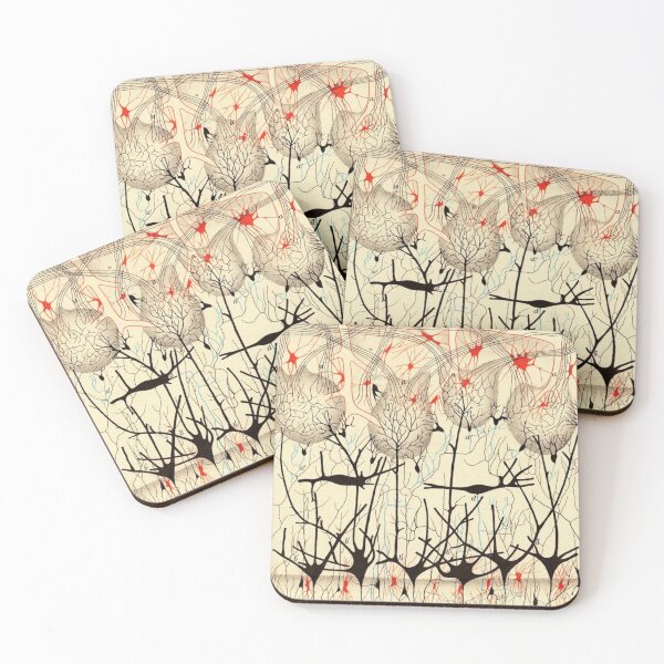 Item preview, Nerve Cells, ca. 1900 — Santiago Ramón y Cajal designed and sold by Jpsmyth.