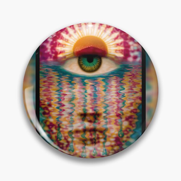 Item preview, The Sun Eye's Dripping Rainbow Tears designed and sold by MongLongStudio.