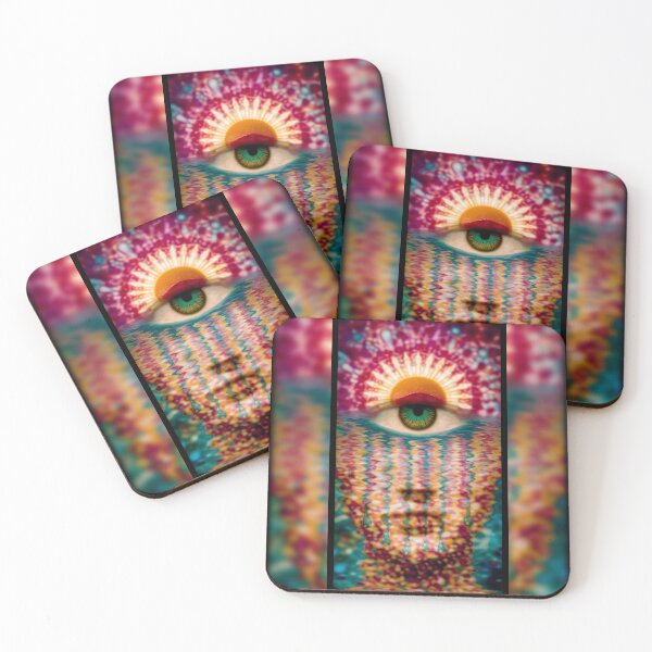 Item preview, The Sun Eye's Dripping Rainbow Tears designed and sold by MongLongStudio.
