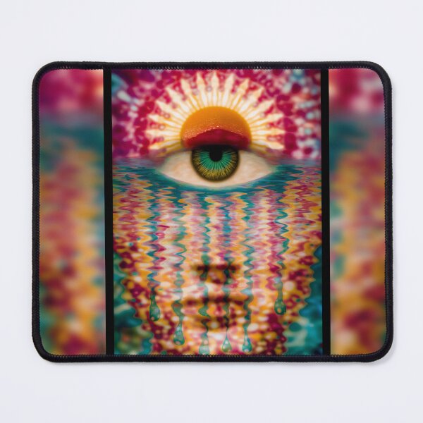 Item preview, The Sun Eye's Dripping Rainbow Tears designed and sold by MongLongStudio.