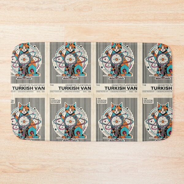 Item preview, Turkish Van Planetarium Designer designed and sold by PictoVibe.