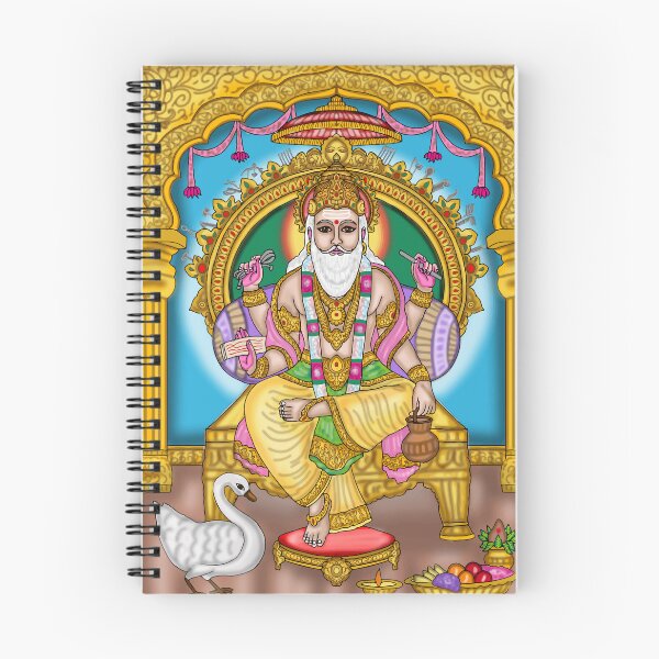 Item preview, Lord Vishwakarma Digital Drawing | Hindu Divine Architect Artwork  Description designed and sold by Harshit_Digital_Arts.
