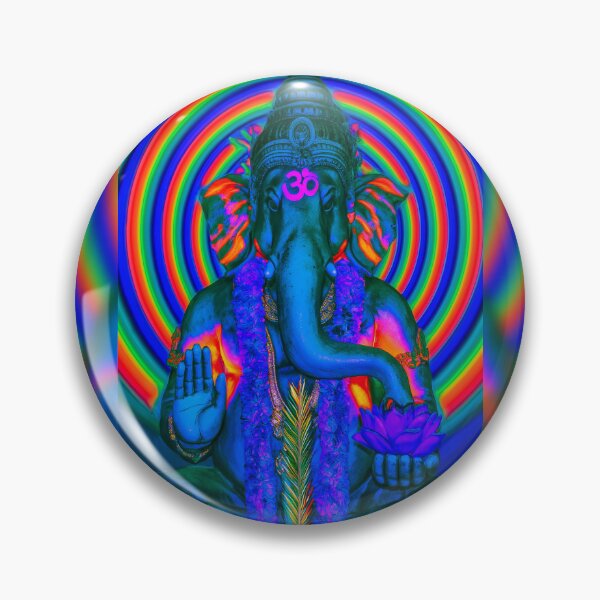 Item preview, Ganesha's Rainbow Spiral Blessing designed and sold by MongLongStudio.