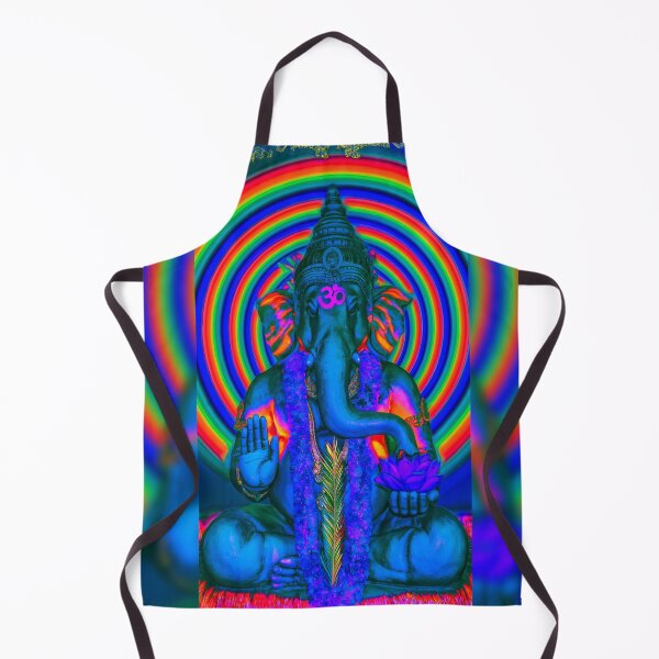 Item preview, Ganesha's Rainbow Spiral Blessing designed and sold by MongLongStudio.