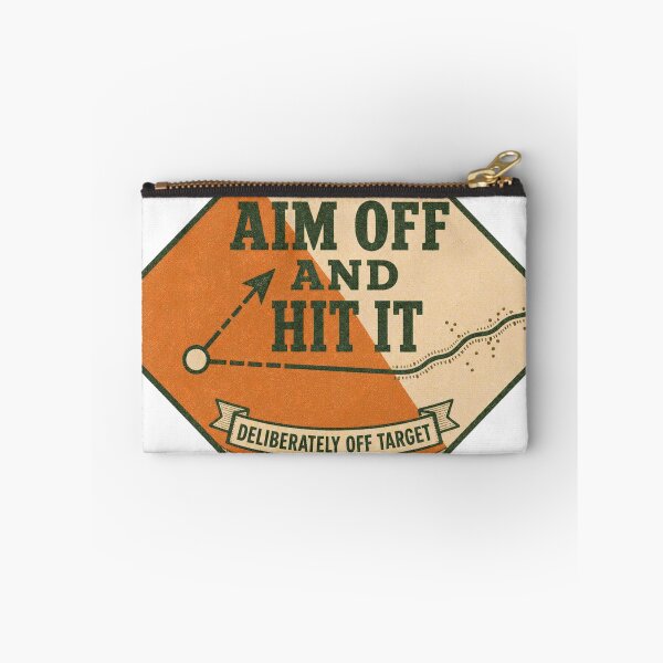 Item preview, Aim Off and Hit It Orienteering Bearing Technique Badge designed and sold by BoosterShop.