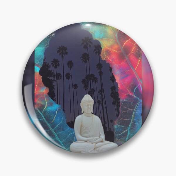 Item preview, The Buddha Within The Rainbow Leaf designed and sold by MongLongStudio.