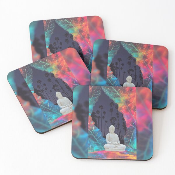 Item preview, The Buddha Within The Rainbow Leaf designed and sold by MongLongStudio.