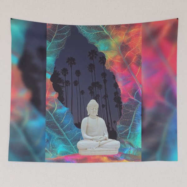 Item preview, The Buddha Within The Rainbow Leaf designed and sold by MongLongStudio.