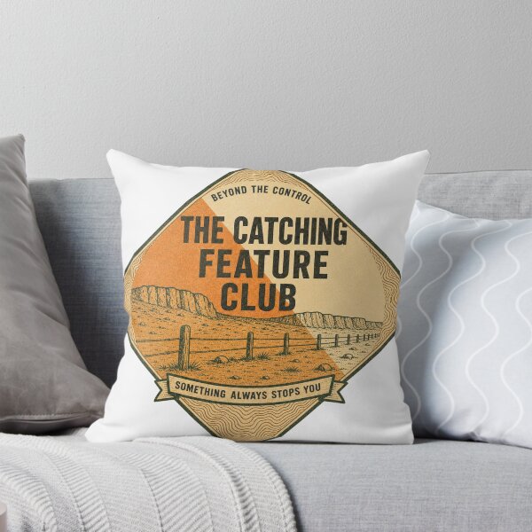 Item preview, The Catching Feature Club Orienteering Catching Line Badge designed and sold by BoosterShop.