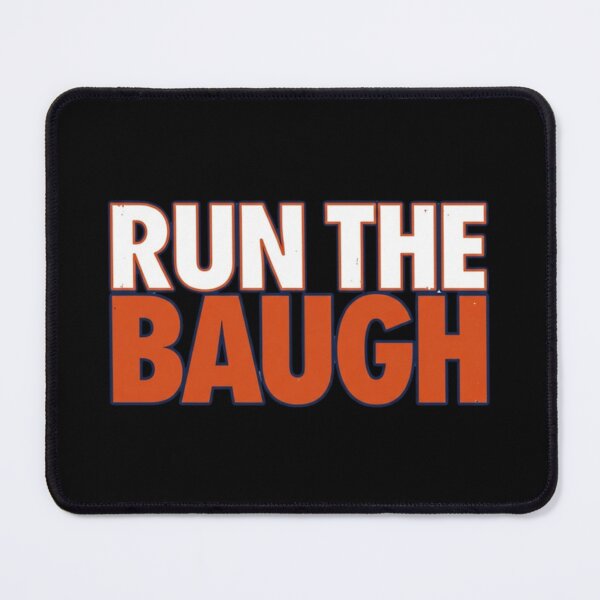 Item preview, Run The Baugh Football Coach Vintage Typography designed and sold by RealZack Arcov.