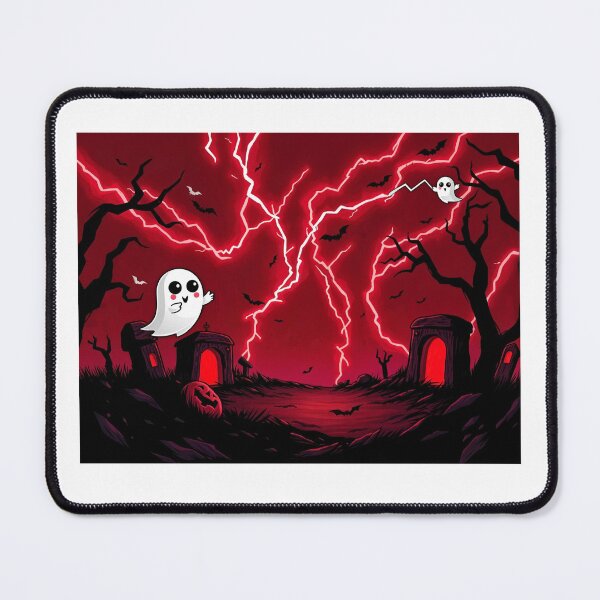 Item preview, Ghostly Friends in a Lightning Storm designed and sold by tambanow.