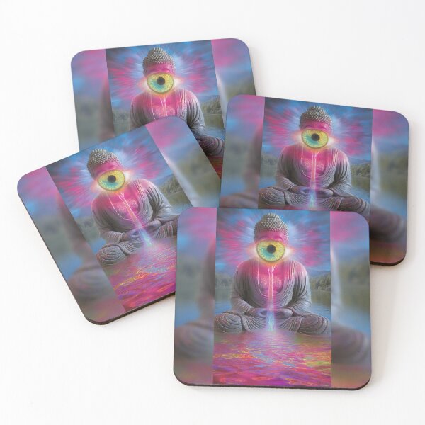 Item preview, The Buddha's Eye Waterfall Over The Lake designed and sold by MongLongStudio.