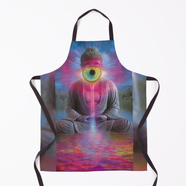 Item preview, The Buddha's Eye Waterfall Over The Lake designed and sold by MongLongStudio.