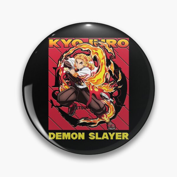 Item preview, Kyojuro Rengoku Flame Breathing Hashira designed and sold by HronawmonsTamer.