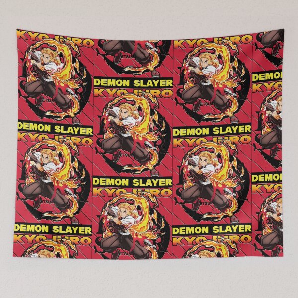 Item preview, Kyojuro Rengoku Flame Breathing Hashira designed and sold by HronawmonsTamer.