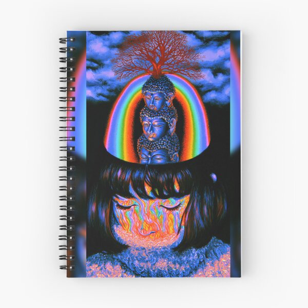 Item preview, The Buddhas Blooming Beneath Her Open Mind designed and sold by MongLongStudio.