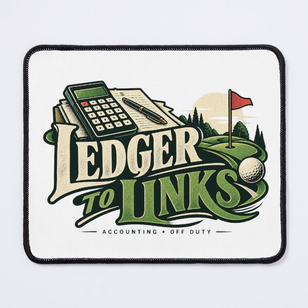 Item preview, Accountant Golf T-Shirt – Ledger to Links Funny Accounting Golf Gift designed and sold by OFFSHIFT1.