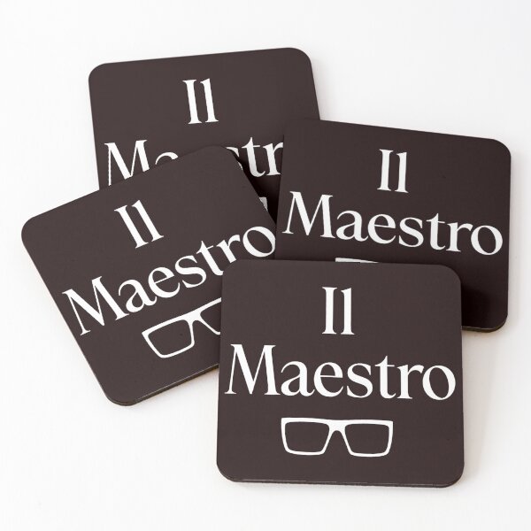 Item preview, Il Maestro Text Art With Glasses designed and sold by drawfreak.