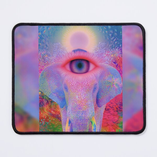 Item preview, The Rainbow Elephant's Third Eye Sun designed and sold by MongLongStudio.