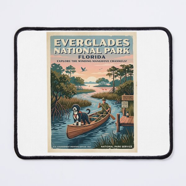 Item preview, Portuguese Water Dog Mangrove Guide designed and sold by PictoVibe.