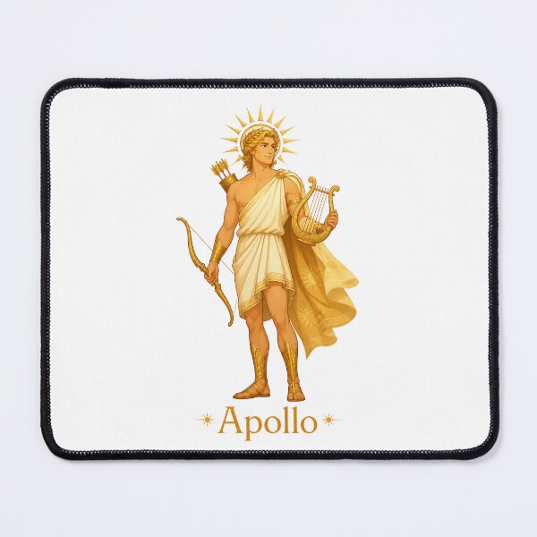 Item preview, Apollo, the Greek God of Light, Music, Healing, and Prophecy designed and sold by ArteTeoma.