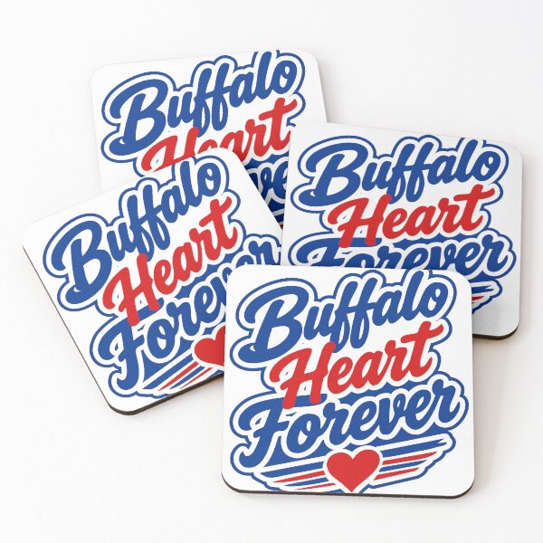 Item preview, Buffalo Heart Forever - Football Fans Game Day Design designed and sold by mazyoy.