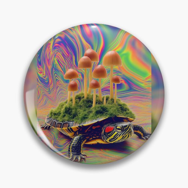 Item preview, The Turtle's Mossy Mushroom Garden designed and sold by MongLongStudio.