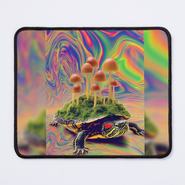 Item preview, The Turtle's Mossy Mushroom Garden designed and sold by MongLongStudio.