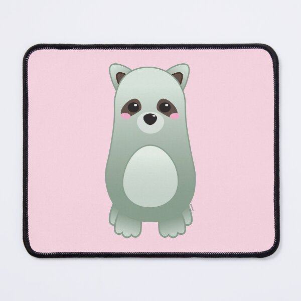 Item preview, Cute Pastel Baby racoon - Kawaii Chibi illustration designed and sold by Agamaji.
