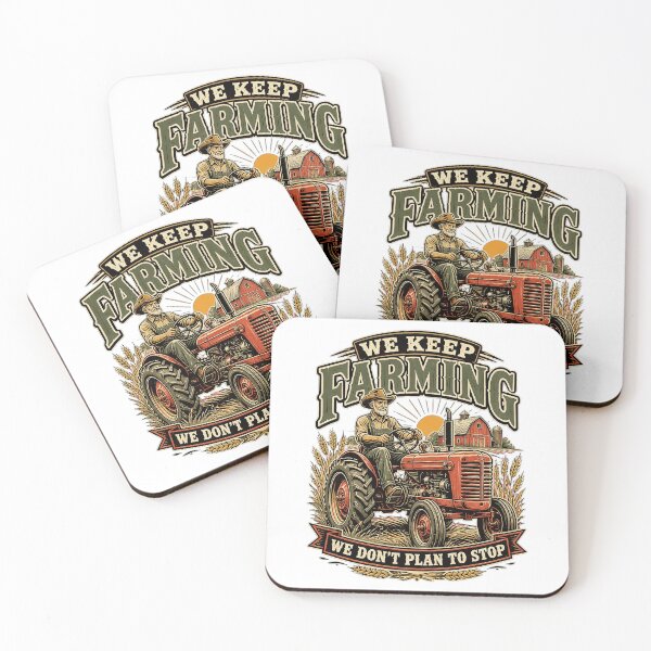Item preview, Still Farming No Plans To Stop Vintage Tractor designed and sold by Mahilis.