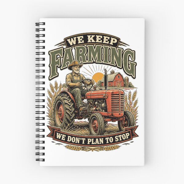 Item preview, Still Farming No Plans To Stop Vintage Tractor designed and sold by Mahilis.