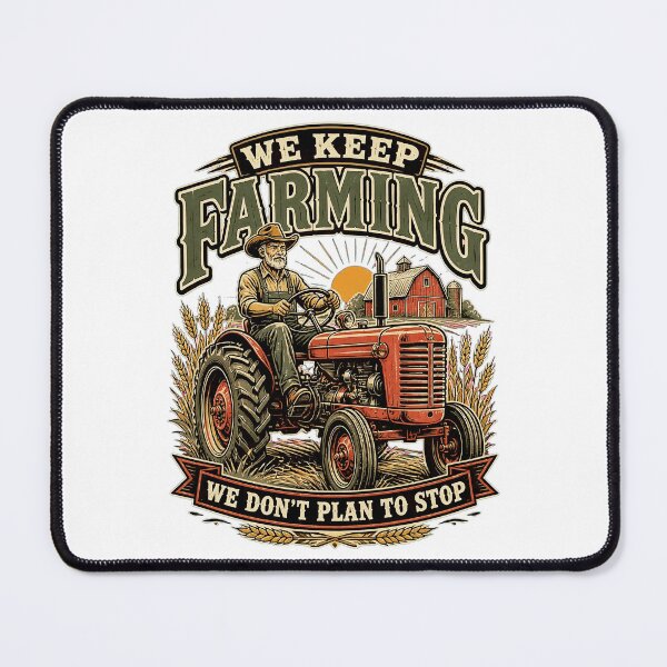 Item preview, Still Farming No Plans To Stop Vintage Tractor designed and sold by Mahilis.