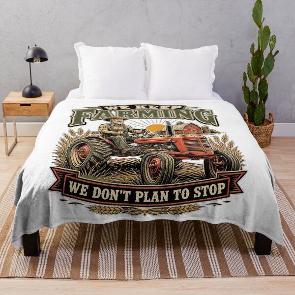 Item preview, Still Farming No Plans To Stop Vintage Tractor designed and sold by Mahilis.
