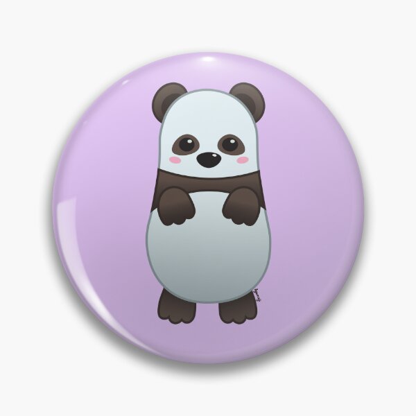 Item preview, Cute Pastel Baby Panda - Kawaii Chibi illustration designed and sold by Agamaji.