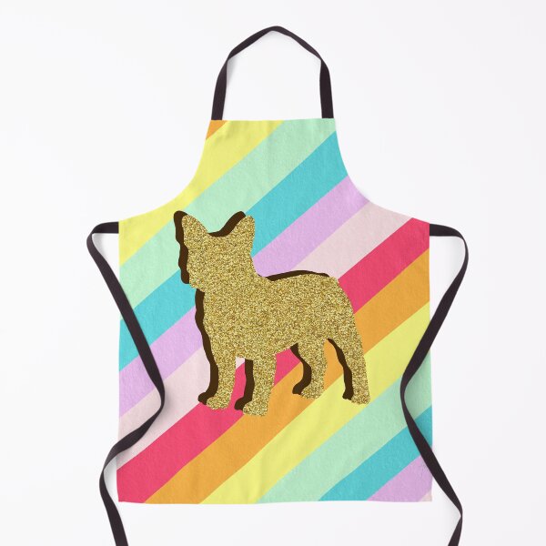 Item preview, French bulldog and stripes designed and sold by Ana Gorozpe.
