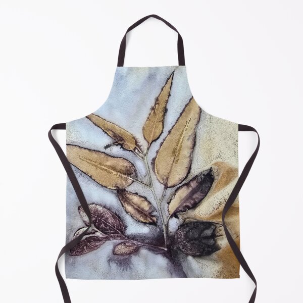 Item preview, Natural Leaf Print |  Brown & Purple Eucalyptus Leaves Design designed and sold by TahliaNewland.