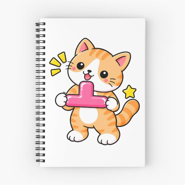 Item preview, Cute Orange Tabby Cat with Korean Hangul Vowel ㅗ Kawaii Kitty designed and sold by NoopnyangStudio.