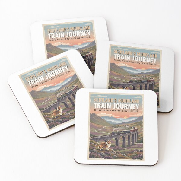 Item preview, Shetland Sheepdog Highland Train Guide designed and sold by PictoVibe.