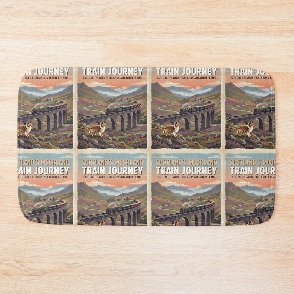 Item preview, Shetland Sheepdog Highland Train Guide designed and sold by PictoVibe.