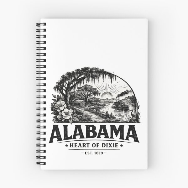 Artikelvorschau, Alabama, das Herz des Südens entworfen und verkauft von MoodleDoon.